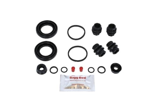 Image of Bigg Red – REAR Brake Caliper Seal Rebuild Repair Kit – Fits VW GOLF PLUS 1.4 TSI (2006–2009)