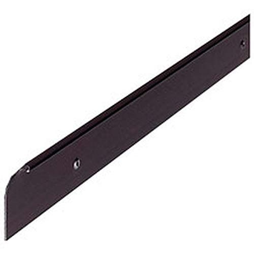 Image of End cap Black - 40mm Kitchen Worktop Edging Strip, Trim, Cap, End,Corner,Straight
