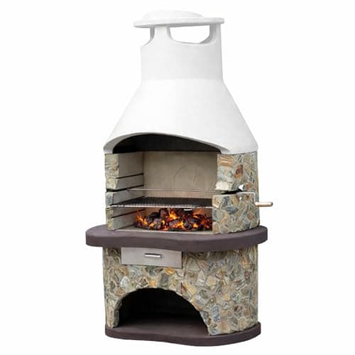 Image of Garden Secrets Tampere Masonry BBQ - Modern BBQ Grill
