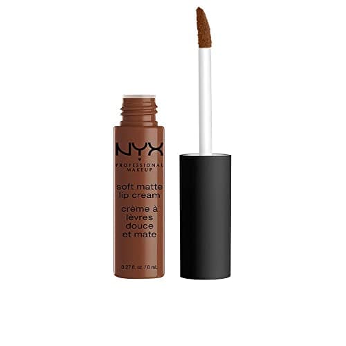 Image of NYX Professional Makeup Soft Matte Lip Cream, Creamy and Matte Finish, Highly Pigmented Colour, Long Lasting, Vegan Formula, Shade: Dubai