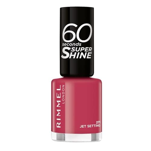 Image of Rimmel 60 Seconds Super-Shine Nail Polish, 271 Jet Setting, 8 ml