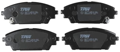 Image of TRW GDB3592 Brake Pad Set of 4 for Mazda 3 (BM, BN) 2013-2019 Front Axle and other vehicles