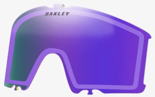 Image of Oakley Target Line Replacement Lens Violet Iridium, Medium