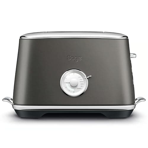 Image of Sage Appliances STA735 Toast Select Luxe 2-Slice Toaster, Black Stainless