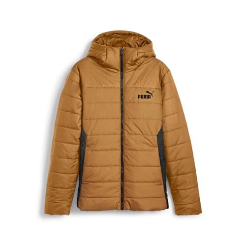 Image of PUMA Ess Hooded Padded Jacket Padded jacket Unisex adult, Caramel Latte Beige, S
