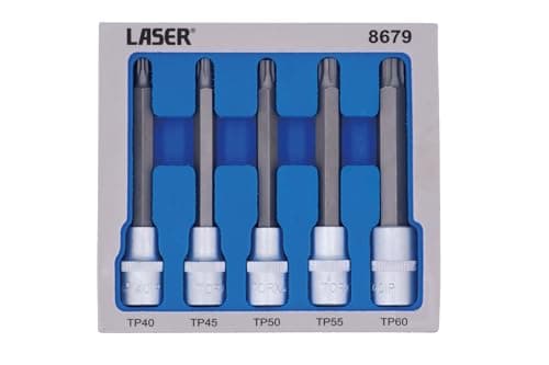 Image of Laser 8679 Long Series Torx Plus® Socket Bit Set 1/2 "D 5pc