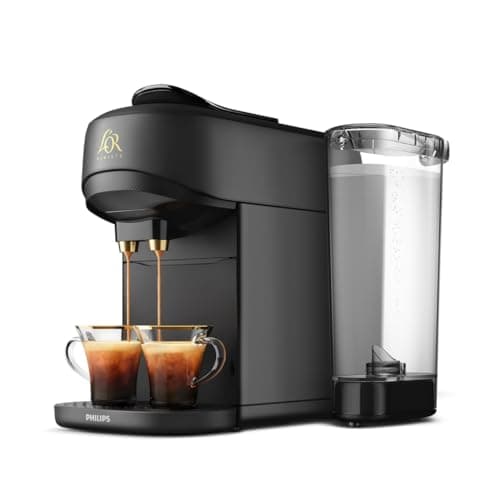 Image of Philips L’OR BARISTA Absolu Capsule Coffee Machine – 19 Bar System, Dual Capsule Recognition, Enjoy Over Ice, Intensity Boost, XXL Capsules Compatible, Deep Black (LM9512/60)