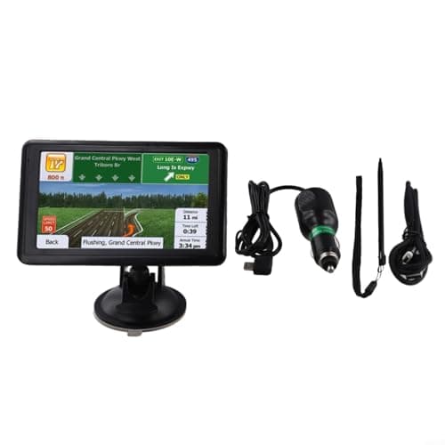 Image of 5 Inch GPS Navigator Sat Nav, Car GPS Navigator, 8GB+128MB, HD TFT, Support Voice Guidance, With United Kingdom Maps, For Car Truck
