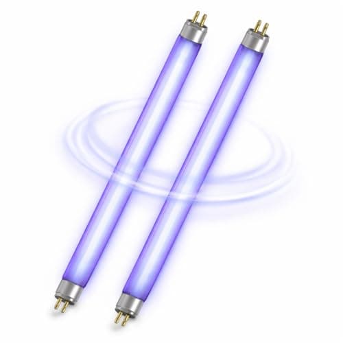 Image of SureFly T5 8W Fluorescent Light Tube 28.6cm 220V, High Efficiency Fluorescent Tube Lighting with G5 2 Pin Base, Flicker-Free Tube Light for Enclosed Fixtures and Continuous Use Indoor Lighting