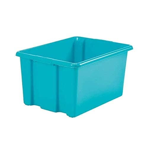 Image of FINCHLEY Stack And Store 52 Litres Large Teal Storage Box S01L809 PEN FREE