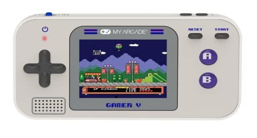 Image of My Arcade Gamer V Classic-Purple: Portable Gaming System with 220 Games, 2.5" Color Display, Pocket Size