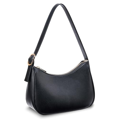 Image of KALIDI Black Shoulder Bag Black Handbag Bag For Women Small Leather Ladies Hand Bag Little Y2k