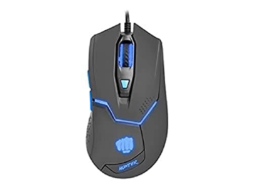 Image of FURY Hunter 2.0 USB Gaming Mouse, 6400 dpi, 6 Buttons, Optical, Backlight, Lightweight, with Software, Black