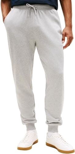 Image of Tommy Hilfiger Men's Essential Terry Sweatpants MW0MW37236, Grey, M