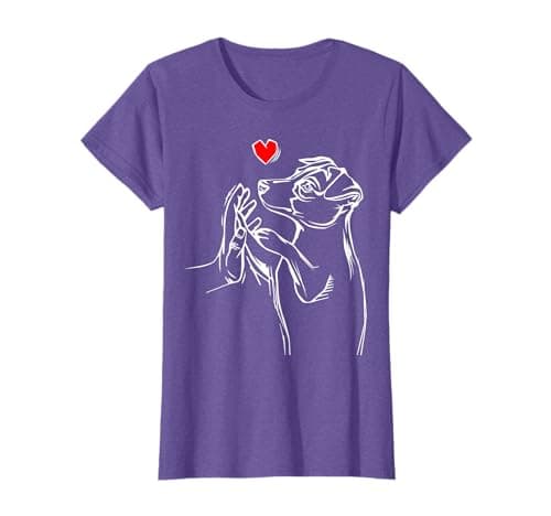 Image of Jack Russell Terrier Love Wifey Dog Gift Idea T-Shirt