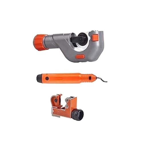 Image of 3 PC Tubing Cutter Set 3/16-2Inch O.D. Copper Pipe,1/8-7/8Inch .. Fit for,Aluminum High Cutting Quality