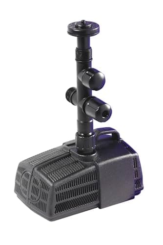 Image of Hozelock 3344 Cascade Waterfall and Fountain Pump 4000 LPH, Black
