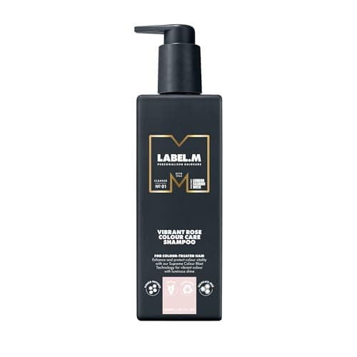 Image of LABEL.M Vibrant Rose Colour Care Shampoo 300ml – With Recyclable Pump