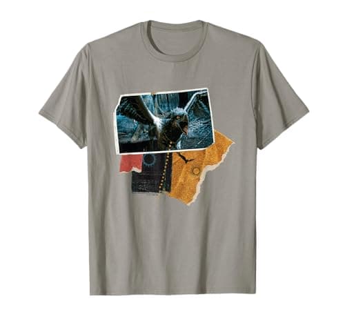 Image of Harry Potter Buckbeak Photo Collage T-Shirt