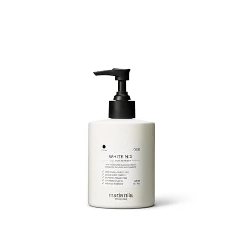 Image of Maria Nila Colour Refresh, White Mix 300 ml, Non-pigment Hair Mask, Brings out Pastel Colours when mixed, 100% Vegan & Sulfate/Paraben free