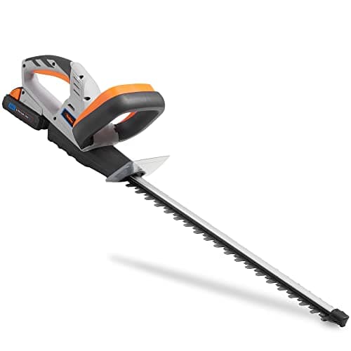 Image of VonHaus Hedge Trimmer Cordless – Cutter for Hedges, Bushes, Branches, Shrubs – 20V Battery, 45cm Blade, Charger, Dual Action Blades, Blade Cover, Lightweight, Soft Grip Handle