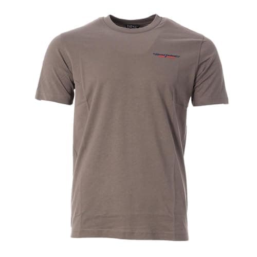 Image of Diesel T-Shirt Grey Man T-Just Small Ind Off Maglietta, grey, M