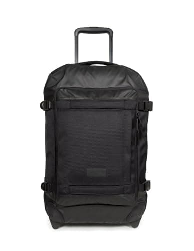 Image of The Tranverz CNNCT S Eastpak Coated CNNCT Coat Suitcase with Wheels Rugged and Waterproof Material, Black, 51 cm x 32,5 cm x 25 cm