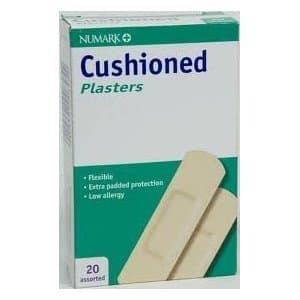 Image of NUMARK PLASTERS ASST CUSHIONED 20