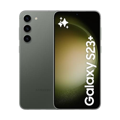 Image of Samsung Galaxy S23+ 5G Dual SIM Android Mobile Phone, 512GB, SIM Free Smartphone, Green, 3Y Extended Manufacturer Warranty (UK Version)