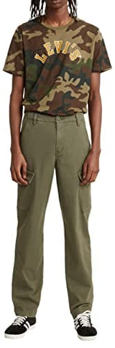 Image of Levi's Men's XX Tapered Cargo Pants, Olive Night S Twll, 34W / 32L