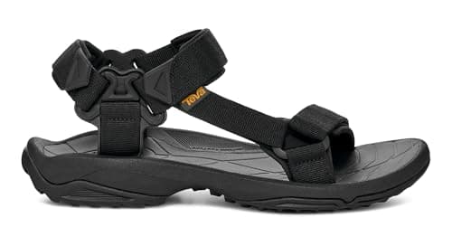 Image of Teva Men's Terra Fi Lite Hiking Sandals, Black Black Blk, 11 UK