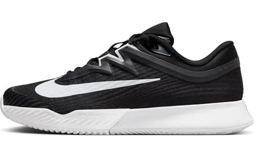 Image of Nike Women's Zoom Vapor Pro 3 Cly Tennis Shoes, Black/White, 5