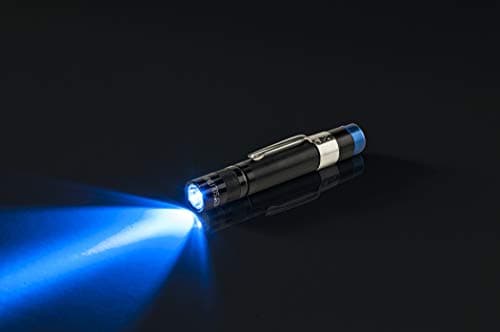 Image of MagLite, Solitaire Spectrum Series LED Flashlight, AAA, Black Body, Blue LED Light
