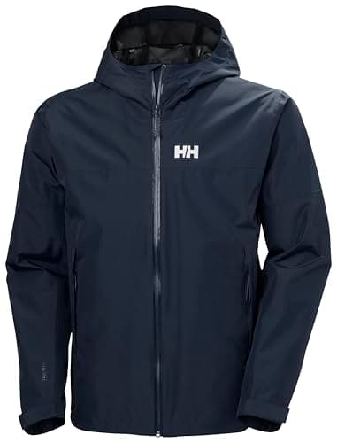 Image of Helly Hansen Mens Active Ocean Bound Jacket - Navy, S