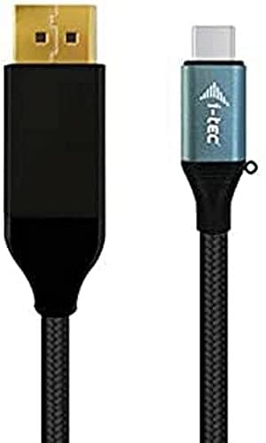 Image of i-tec USB-C to DisplayPort 150cm Cable Video Adapter - 1x DisplayPort 4K/60Hz, for Windows, MacOS, Linux, Android