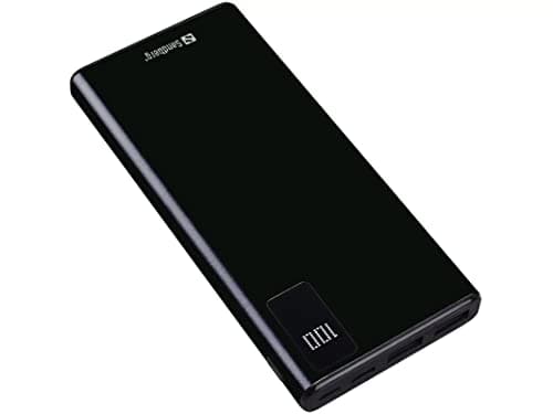Image of Sandberg Powerbank USB-C 20W 10000 | Fast Charging Technology | 4 Phone Charges | Power Delivery w 10000 mAH | Portable Charger | Dual Charging | Backup Battery w USB C, USB A | Mobile Power Bank