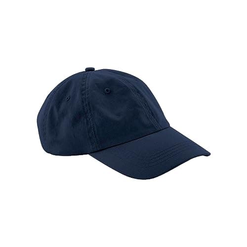Image of Beechfield® B652N Organic Cotton 6 Panel Dad Cap - Navy