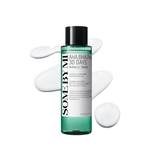 Image of SOME BY MI AHA BHA PHA 30 Days Miracle Toner 150ml – Exfoliating Face Toner for Acne-Prone, Sensitive Skin – Pore Minimising, Clarifying, Hydrating Korean Skincare (1 Pack)