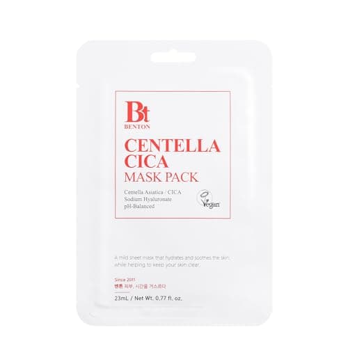 Image of BENTON Goodbye redness centella mask pack Pack of 10