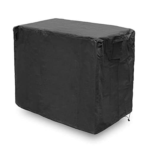 Image of Onlyfire Outdoor Prep Table Cover for Keter Unity Small Portable Table and Cabinet, Outdoor Garden BBQ Cart Cover for Storage Prep Table, 600D PVC Waterproof, 104×61×81 cm