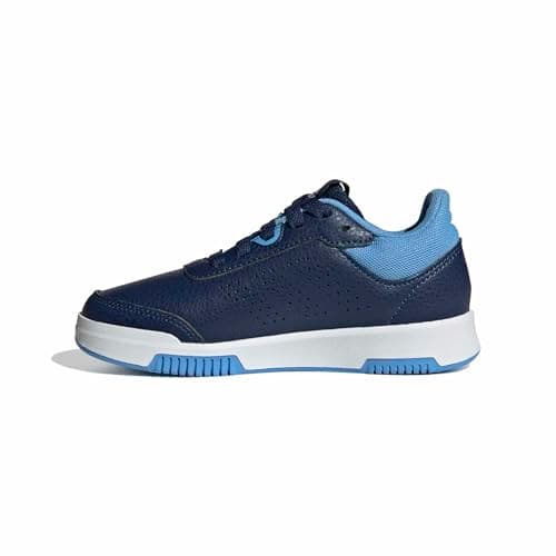 Image of adidas Unisex Kids Tensaur Sport Training Lace Shoes, Dark Blue/Cloud White/Blue Burst, 11 UK Child