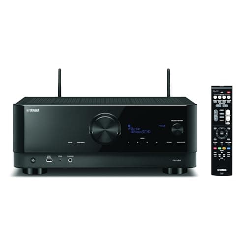 Image of Yamaha AV Receiver RX-V6A - Network Receiver with Dolby Atmos Height Virtualizer, Gaming Functions and Voice Control, all-Round Talent with 7.2 Channels, in Black