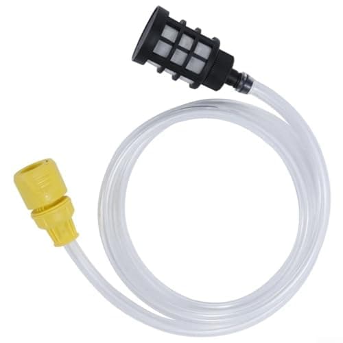 Image of For Karcher K2 through Compatible Self-Priming Water Inlet Hose 1.5m Plastic Hose with Two Standard Connectors (1.5 m Suction Suit)