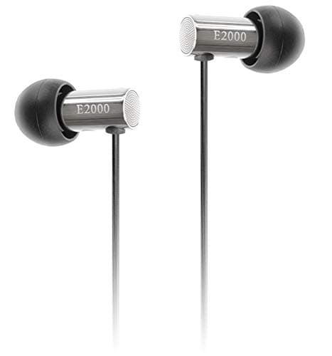 Image of final E2000 In-Ear Isolating Earphones, High-Fidelity Sound, Noise-Isolating Design, Comfortable Fit, Durable Construction, Aluminium Housing, Swing-Fit Eartips - Silver Aluminium