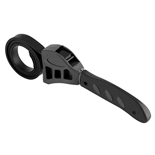 Image of Strap Wrench,500mm Rubber Strap Universal Oil Filter Spanner Adjustable Belt Wrench for Car Repair Jar Opener Lids Tighten Loosen