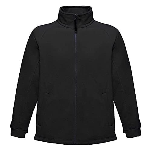 Image of Regatta Professional Men's Thor III Interactive Workwear Fleece Jacket, Black, size XXXX-Large