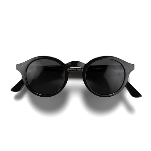 Image of LONDON MOLE® Graduate sunglasses | Cool round panto shaped glasses | Men’s Women’s Unisex | Spring hinges