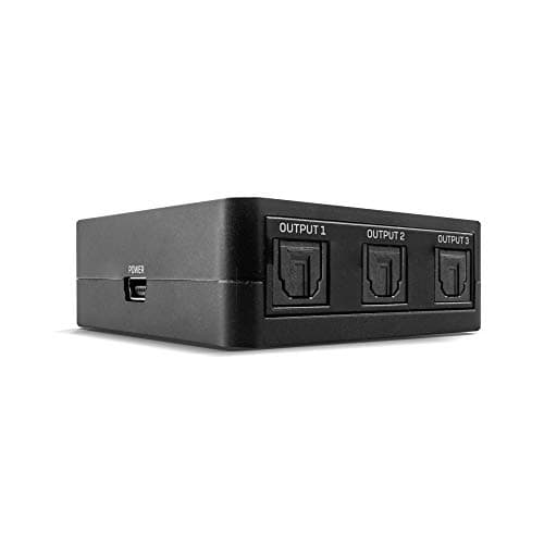 Image of Lindy 3 Port TosLink (Optical) Digital Audio Splitter