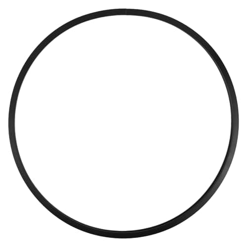 Image of TOMETURE Gallery Wall Round Canvas Frame - Black Metal Photo Frame for Oil Painting and Posters, 12 Inch Circle for Living Room, Parties, and Special Events