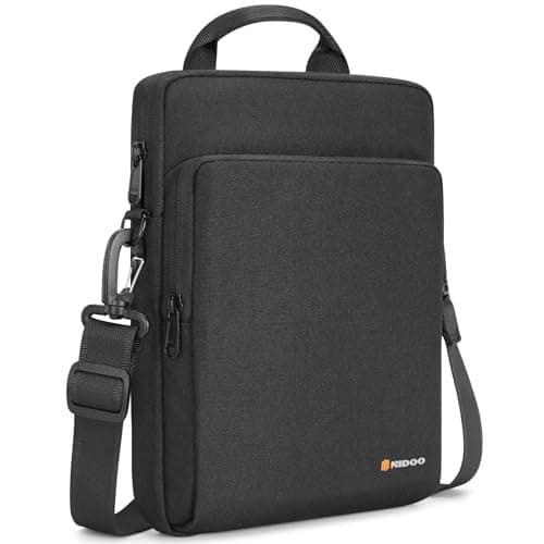 Image of NIDOO 14 Inch Laptop Sleeve Shoulder Messenger Bag Protective Carrying Case for 14" MacBook Pro M3 / Surface Laptop Studio 2 / ThinkPad L14 E14 T14 T14s P14s / IdeaPad Flex 5 / Yoga Pro 7 / XPS 14